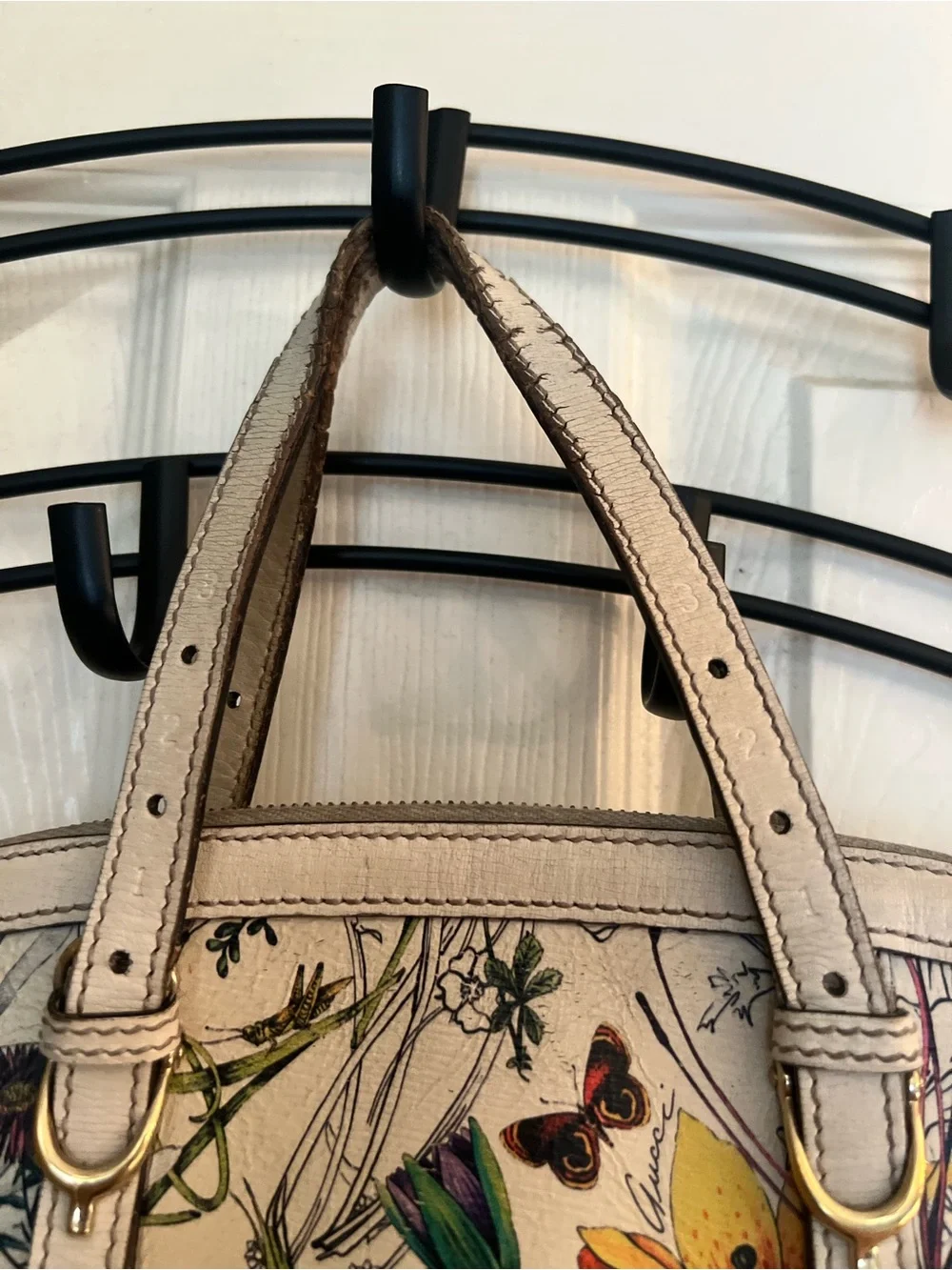 Gucci flora bag bowling style